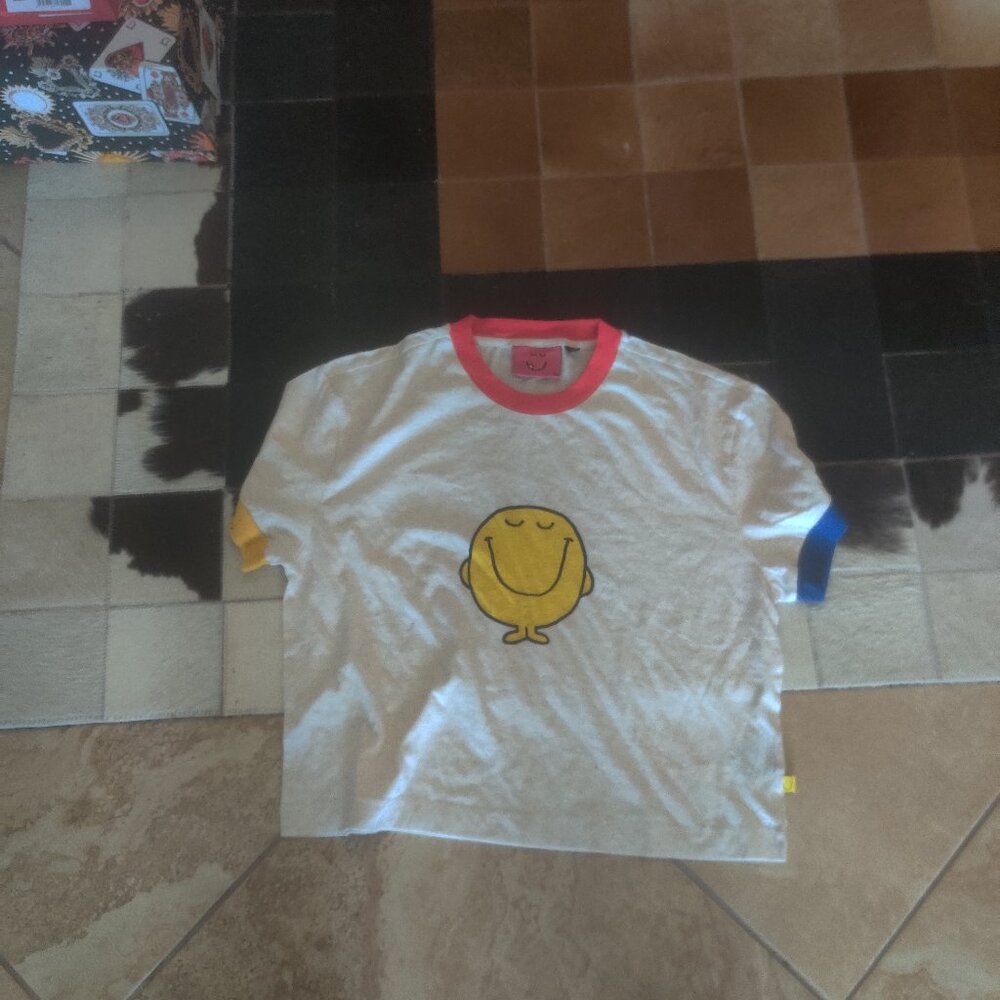 Lazy Oaf Mr. Men Collab Tee Size 20 Uk New - image 1